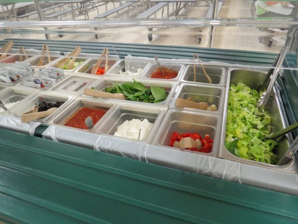 lunch - veggies Lakers Schools Healthy