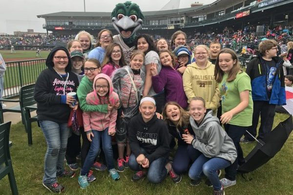 5th gr at Loons game