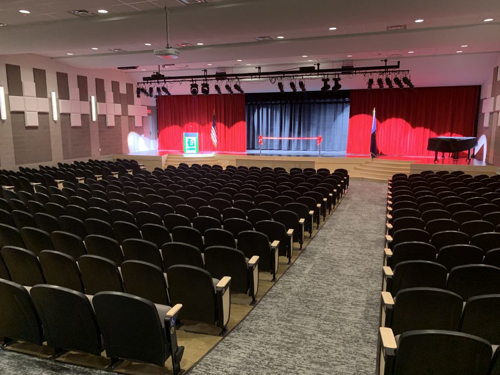 new auditorium at Laker High School