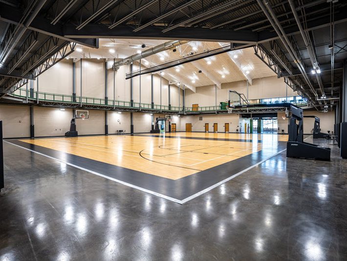 Laker Schools basketball courts