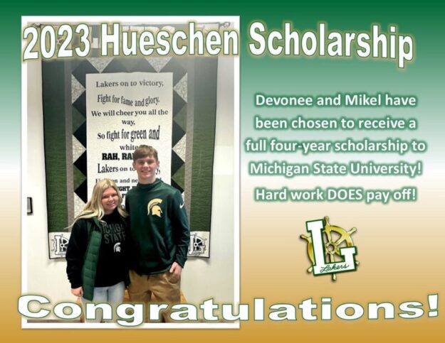 congratulations Hueschen winners