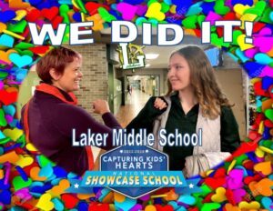 Laker Middle School Showcase School - We Did It!