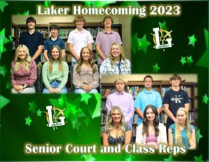 homecoming senior court and class reps