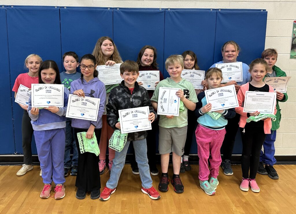 April CKH Students of the Month 3rd-5thgr