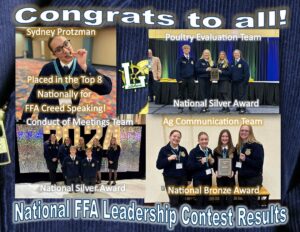 Congrats Laker FFA teams nationals