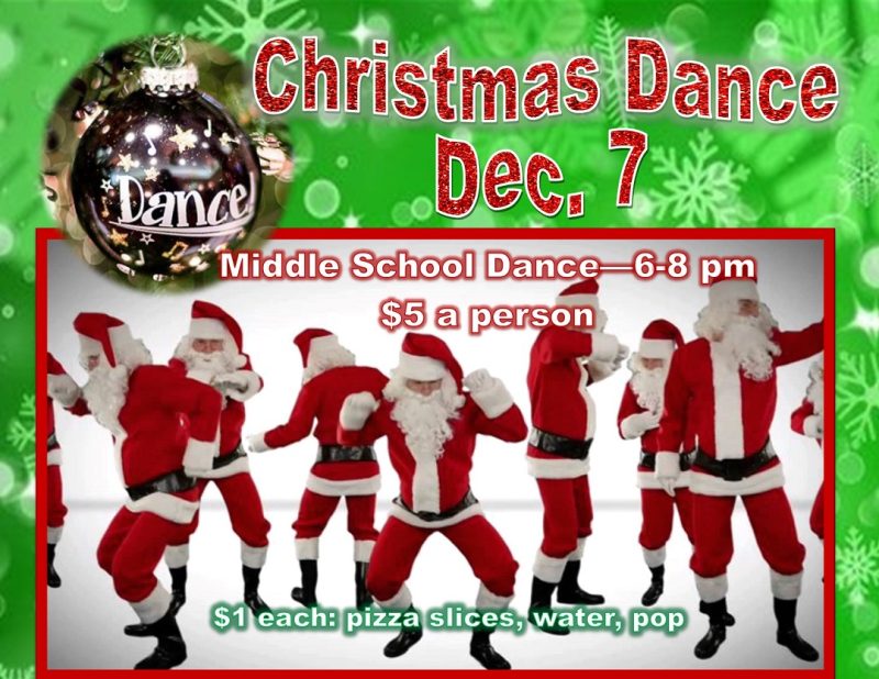 xmas dance middleschool